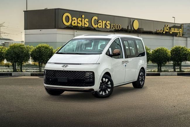 New Hyundai Staria, 3.5 l, 2026 in Dubai by OASIS CARS, White color. GCC Specs | AUTO.AE | Listing #259323