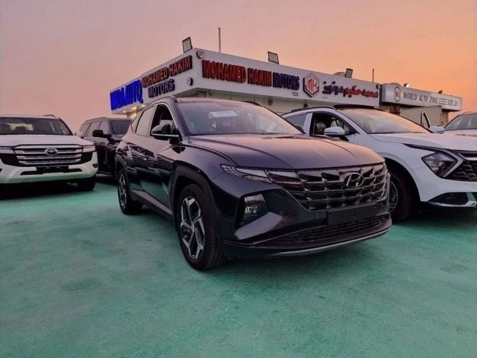 Новый Hyundai Tucson IV Рестайлинг, 1.6 л, 2024 в Дубае от Mohamed Hakim Motors Черный цвет. GCC | AUTO.AE