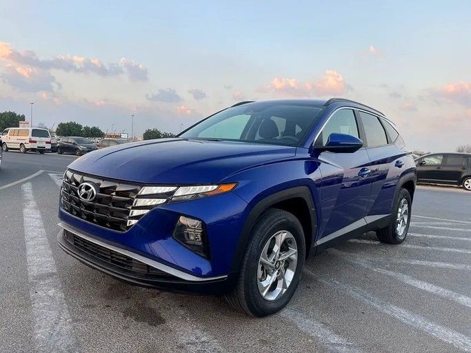 Подержанный Hyundai Tucson IV, 2.5 л, 2022 в Дубае от Shalimar Синий цвет. Американская | AUTO.AE