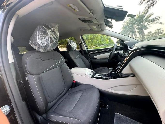 Подержанный Hyundai Tucson IV, 2.5 л, 2022 в Дубае от Abdo Al Muthanna Used Cars Черный цвет. Американская | AUTO.AE
