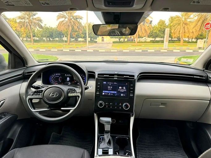 Подержанный Hyundai Tucson IV, 2.5 л, 2022 в Дубае от Abdo Al Muthanna Used Cars Черный цвет. Американская | AUTO.AE