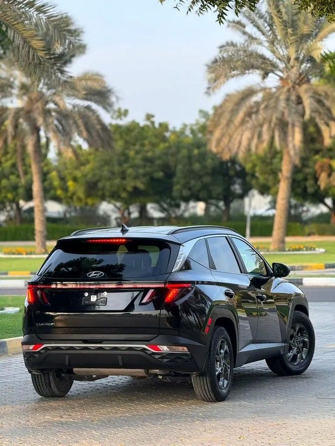 Подержанный Hyundai Tucson IV, 2.5 л, 2022 в Дубае от Abdo Al Muthanna Used Cars Черный цвет. Американская | AUTO.AE