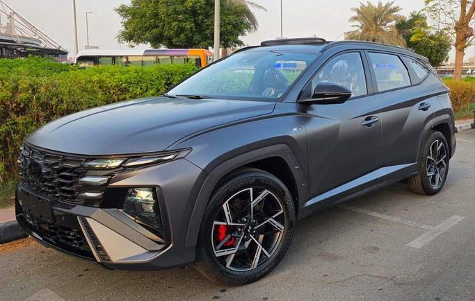 Новый Hyundai Tucson IV Рестайлинг, 1.5 л, 2025 в Дубае от Passion Motors Серый цвет. Китайская | AUTO.AE