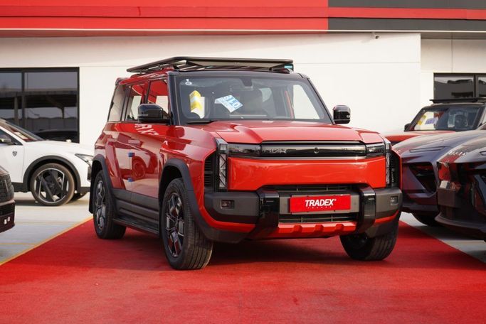 New iCar 03, 2025 in Dubai by TRADEX FRANCE MOTORS, Red color. Other | AUTO.AE