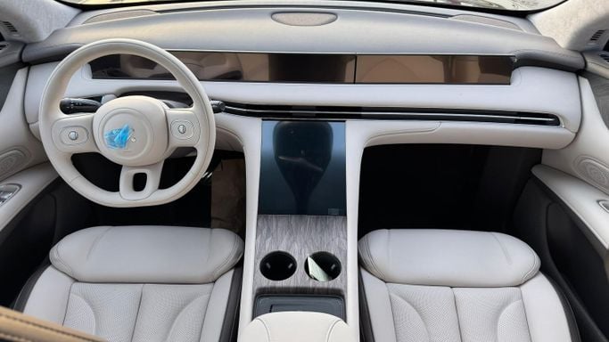 New IM Motors (Zhiji) LS7, 2025 in Dubai by MENAMOTORS, Black color. Chinese Specs | AUTO.AE
