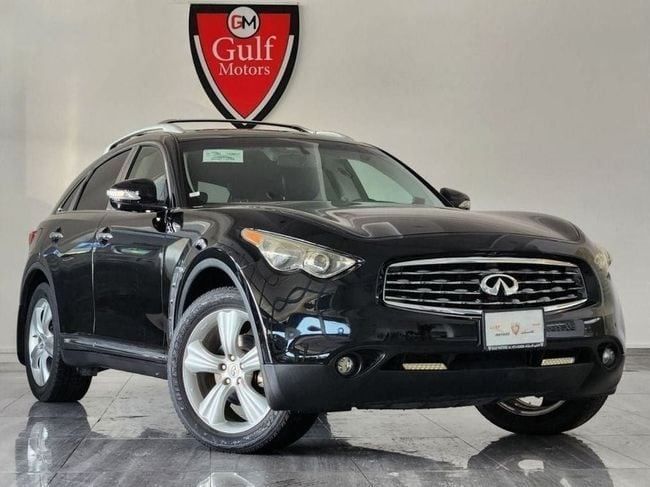 Used Infiniti FX II (S51), 3.5 l, 2011 in Dubai by Gulf Motors, Black color. Japanese Specs | AUTO.AE
