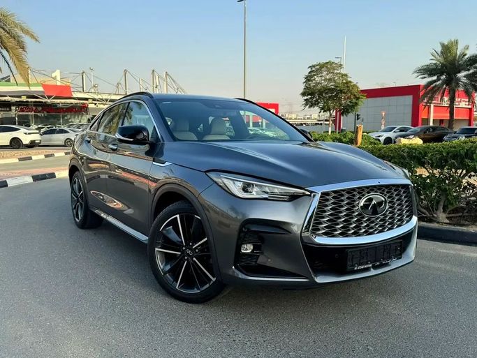 مستعملة Infiniti QX55, 2.0 l, 2024 في في دبي من Ignite Used Cars، اللون رمادي. مواصفات الخليج | AUTO.AE | إعلان #257202