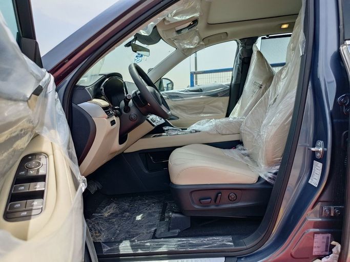 Новый Infiniti QX60 II, 3.5 л, 2023 в Дубае от SK Motors Серый цвет. GCC | AUTO.AE