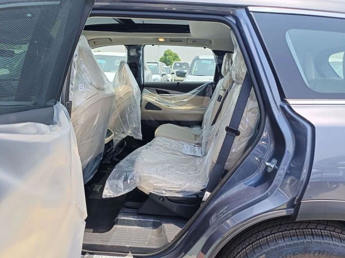 New Infiniti QX60 II, 3.5 l, 2023 in Dubai by SK Motors, Grey color. GCC Specs | AUTO.AE