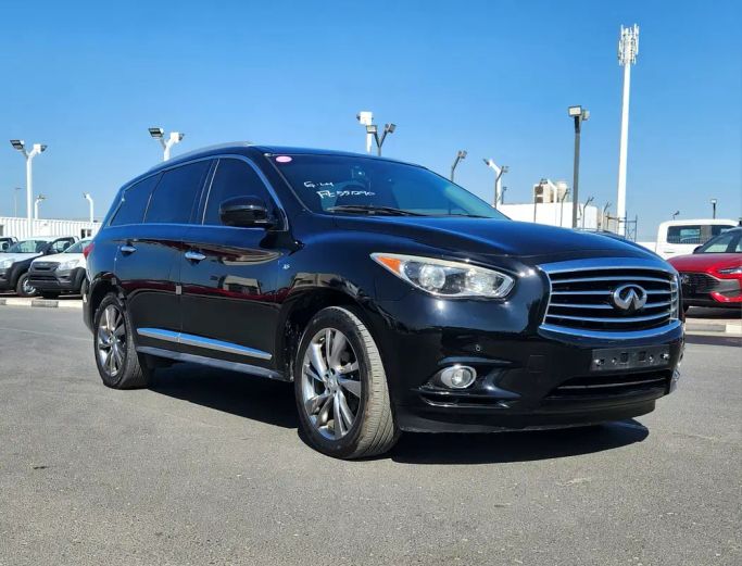 Подержанный Infiniti QX60 I, 3.5 л, 2015 в Дубае от RIVER AUTO FZCO Черный цвет. Корейская | AUTO.AE