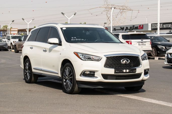 مستعملة Infiniti QX60 أنا فيس ليفت, 3.5 l, 2017 في في دبي من RIVER AUTO FZCO، اللون أبيض. المواصفات الكورية | AUTO.AE | إعلان #249856