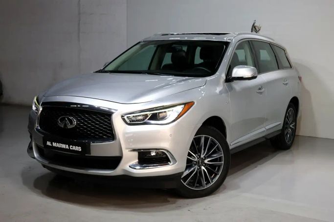 Подержанный Infiniti QX60 I Рестайлинг, 3.5 л, 2019 в Дубае от AL MARWA CARS Серебристый цвет. GCC | AUTO.AE | Объявление #266047
