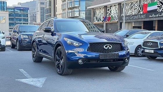 مستعملة Infiniti QX70, 3.7 l, 2019 في في دبي من DEVA CARS، اللون أزرق. مواصفات الخليج | AUTO.AE | إعلان #246057