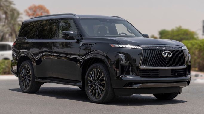 Новый Infiniti QX80 II, 3.5 л, 2025 в Дубае от Milele Черный цвет. Other | AUTO.AE