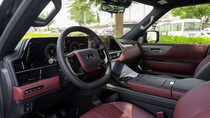 Новый Infiniti QX80 II, 3.5 л, 2025 в Дубае от Milele Черный цвет. Other | AUTO.AE