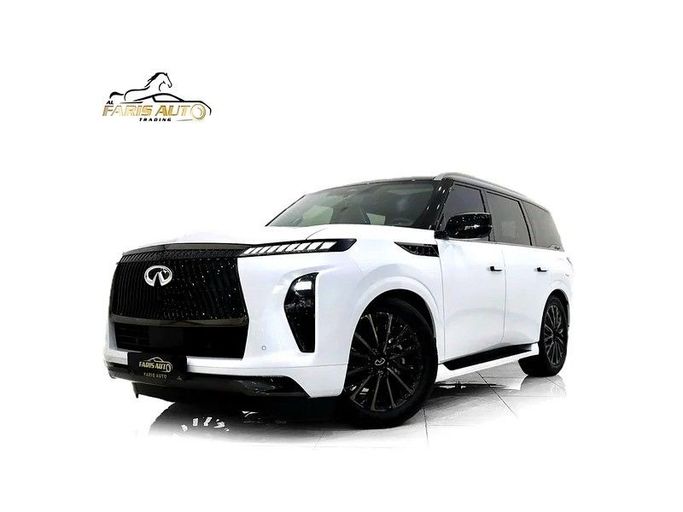 Новый Infiniti QX80 II, 3.5 л, 2025 в Дубае от Al Faris Motors Белый цвет. Other | AUTO.AE