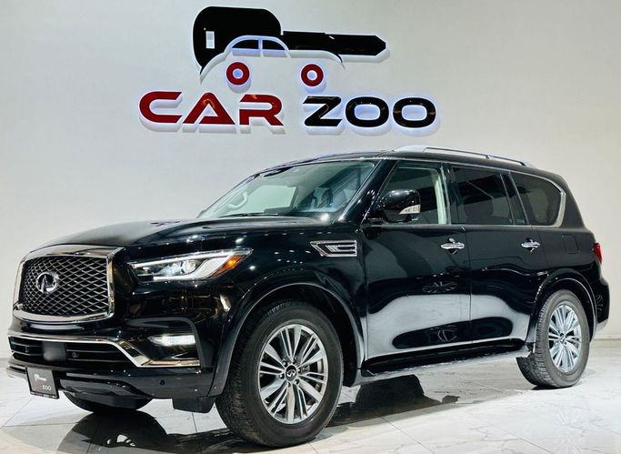 Подержанный Infiniti QX80 I Рестайлинг 3, 5.6 л, 2024 в Дубае от Carzoo Used Cars Trading Черный цвет. Американская | AUTO.AE | Объявление #264333