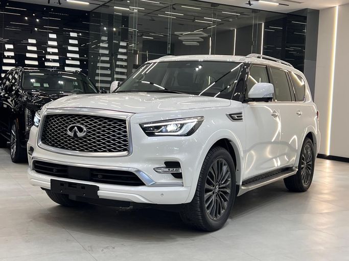 مستعملة Infiniti QX80 أنا فيس ليفت 3, 5.6 l, 2024 في في دبي من SYARTI CAR TRADING، اللون أبيض. مواصفات الخليج | AUTO.AE | إعلان #272921