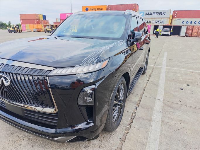 مستعملة Infiniti QX80 ثانياً, 3.5 l, 2026 في في الإمارات, دبي، اللون أسود. المواصفات الكندية | AUTO.AE | إعلان #274771