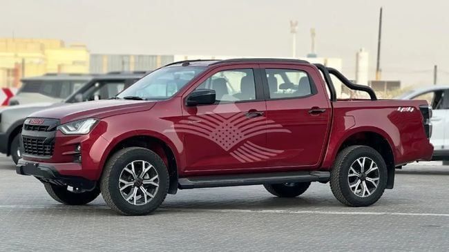 New Isuzu D-Max III, 1.9 l, 2025 in Dubai by Falcons GT Motors FZCO, Red color. Canadian Specs | AUTO.AE