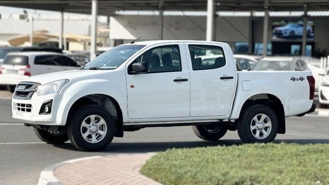 New Isuzu D-Max III, 2.5 l, 2025 in Dubai by Falcons GT Motors FZCO, White color. European Specs | AUTO.AE