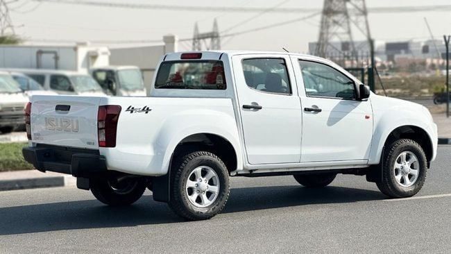 New Isuzu D-Max III, 2.5 l, 2025 in Dubai by Falcons GT Motors FZCO, White color. European Specs | AUTO.AE