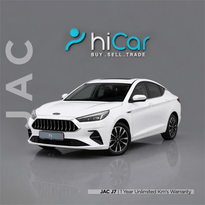 Подержанный JAC J7 I, 1.5 л, 2023 в ОАЭ, Дубай от Hi Car Approved Pre-Owned Cars Showroom Белый цвет. GCC | AUTO.AE | Объявление #278858