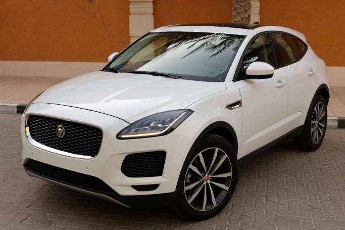 Used Jaguar E-Pace I, 2.0 l, 2020 in Dubai by AL MARWA CARS, White color. GCC Specs | AUTO.AE | Listing #265989