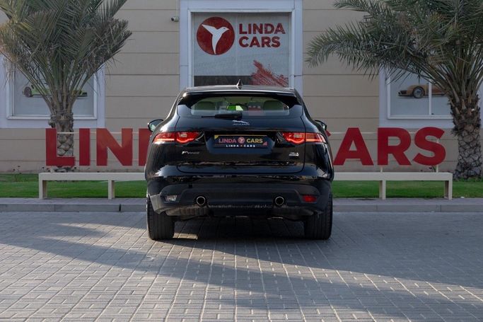 Used Jaguar F-Pace I, 3.0 l, 2017 in Dubai by Linda Cars, Black color. GCC Specs | AUTO.AE