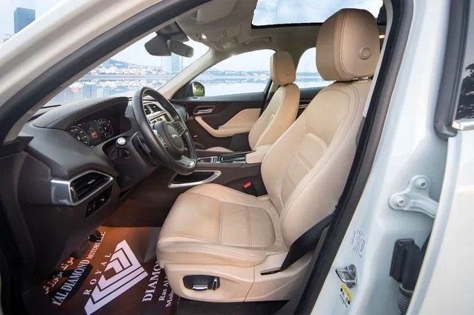 Used Jaguar F-Pace I, 2.0 l, 2020 in Dubai by Royal Diamond Motors, White color. GCC Specs | AUTO.AE