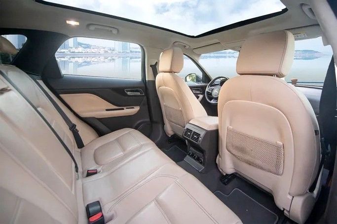 Used Jaguar F-Pace I, 2.0 l, 2020 in Dubai by Royal Diamond Motors, White color. GCC Specs | AUTO.AE