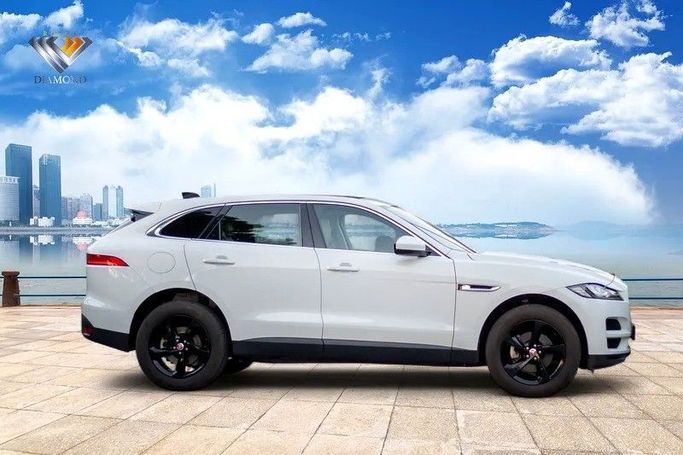 Used Jaguar F-Pace I, 2.0 l, 2020 in Dubai by Royal Diamond Motors, White color. GCC Specs | AUTO.AE