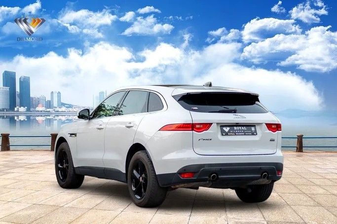 Used Jaguar F-Pace I, 2.0 l, 2020 in Dubai by Royal Diamond Motors, White color. GCC Specs | AUTO.AE