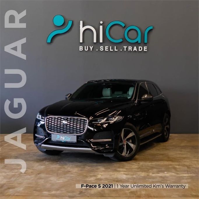 مستعملة Jaguar F-Pace أنا فيس ليفت, 2.0 l, 2021 في في دبي من Hi Car Approved Pre-Owned Cars Showroom، اللون أسود. مواصفات الخليج | AUTO.AE | إعلان #264468
