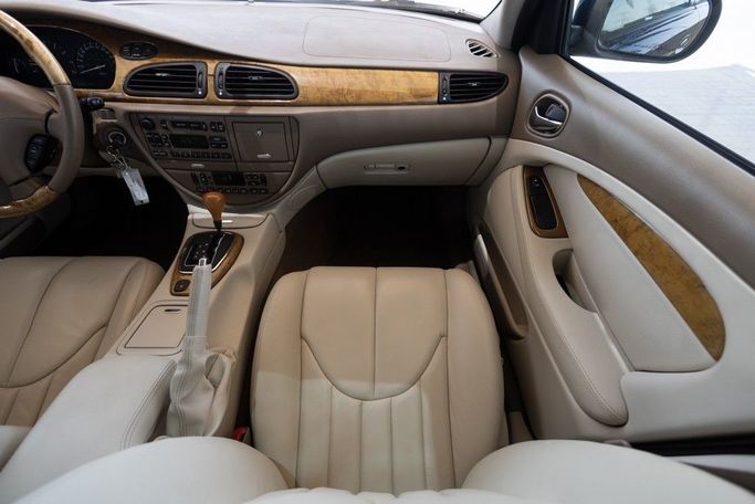 Used Jaguar S-Type I, 4.0 l, 1999 in Dubai by Linda Cars, Blue color. GCC Specs | AUTO.AE