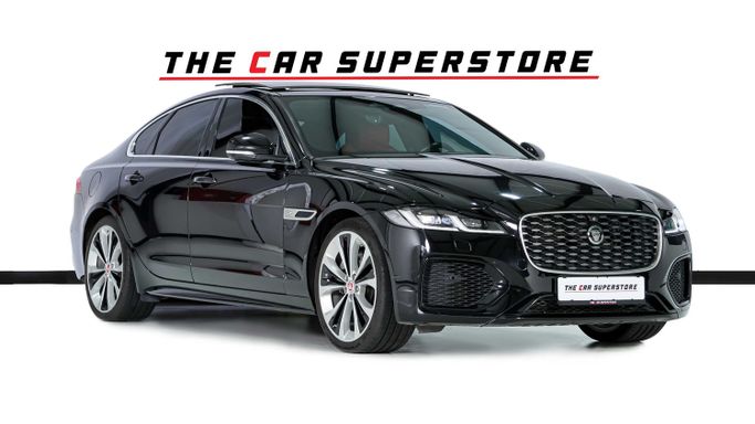 Used Jaguar XF II Facelift, 2.0 l, 2021 in Dubai by The Car Superstore, Black color. GCC Specs | AUTO.AE