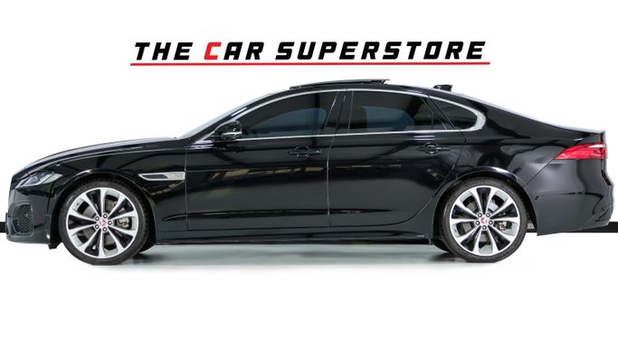 Used Jaguar XF II Facelift, 2.0 l, 2021 in Dubai by The Car Superstore, Black color. GCC Specs | AUTO.AE