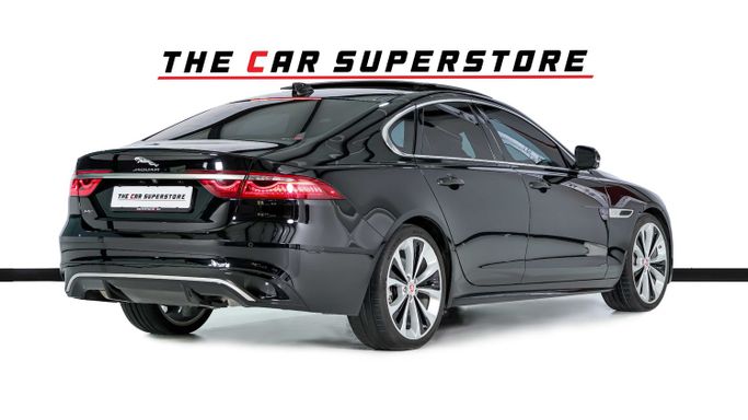 Used Jaguar XF II Facelift, 2.0 l, 2021 in Dubai by The Car Superstore, Black color. GCC Specs | AUTO.AE