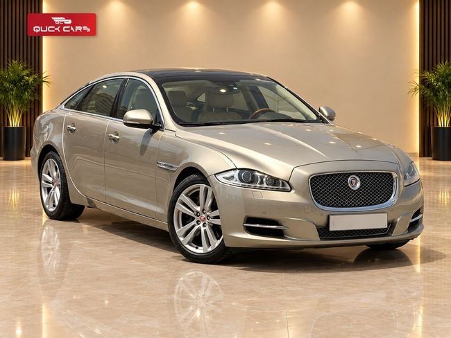 مستعملة ⁦Jaguar XJ IV (X351)، 3.0 l، 2014⁩ في في الإمارات, دبي من QUICK CARS، اللون ذهبي. مواصفات الخليج | AUTO.AE | إعلان #288308