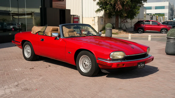 Used Jaguar XJS Series 3, 4.0 l, 1993 in Dubai by KAM CAR VINTAGE, Red color. Other | AUTO.AE