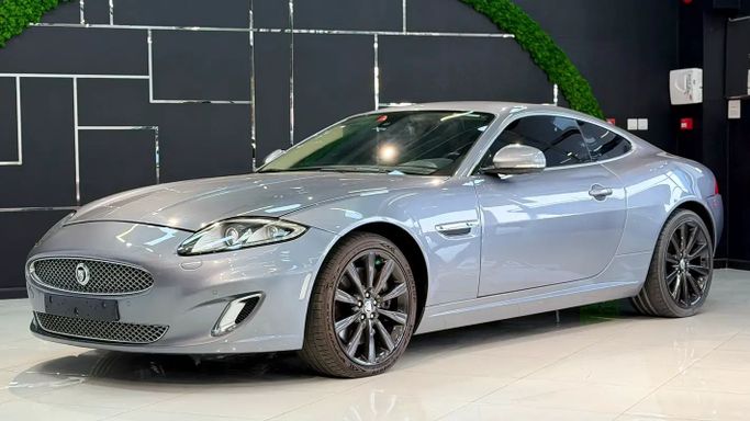 Used Jaguar XK II Facelift 2, 5.0 l, 2012 in Dubai by FLEX DRIVE, Silver color. GCC Specs | AUTO.AE | Listing #258459