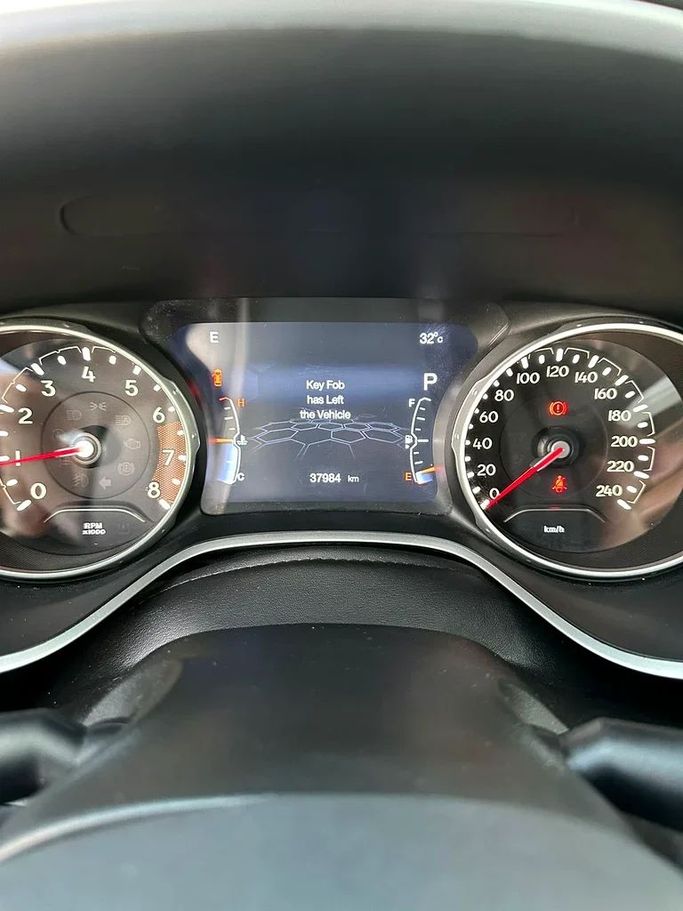 Used Jeep Compass II, 2.4 l, 2019 in Dubai by First Choice Motors, Grey color. GCC Specs | AUTO.AE