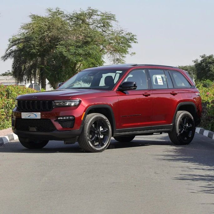 Новый Jeep Grand Cherokee L V (WL), 3.6 л, 2024 в Дубае от Auto Max Group Красный цвет. GCC | AUTO.AE