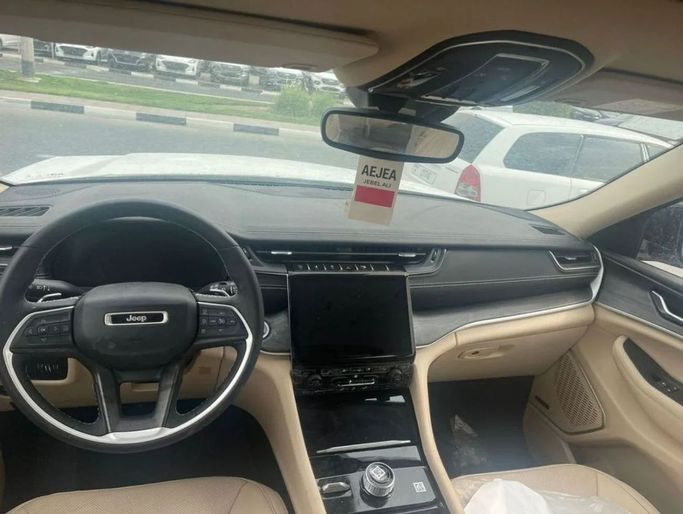 New Jeep Grand Cherokee L V (WL), 3.6 l, 2023 in Dubai by Mohamed Hakim Motors, White color. GCC Specs | AUTO.AE