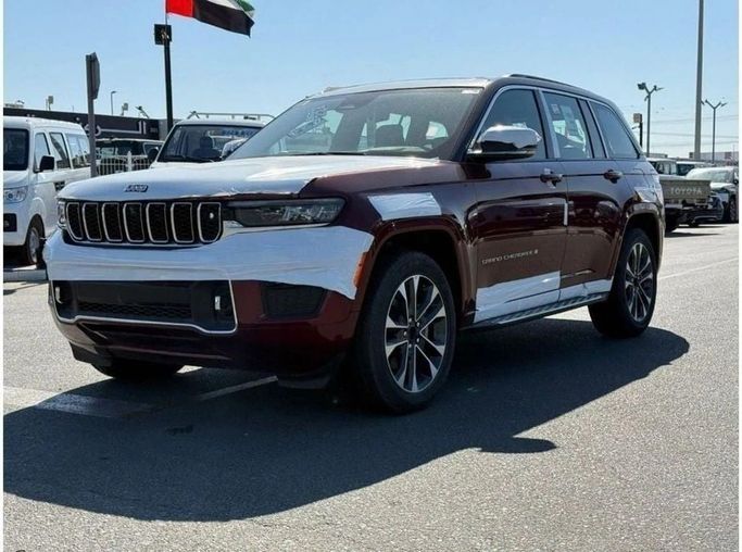 New Jeep Grand Cherokee V (WL), 3.6 l, 2024 in Dubai by Al Rawnaq Motors , Red color. GCC Specs | AUTO.AE