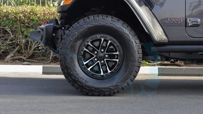 New Jeep Wrangler IV (JL) Facelift, 2.0 l, 2025 in Dubai by Auto Max Group, Grey color. GCC Specs | AUTO.AE