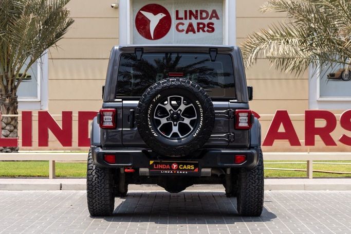 Used Jeep Wrangler IV (JL), 3.6 l, 2021 in Dubai by Linda Cars, Grey color. GCC Specs | AUTO.AE