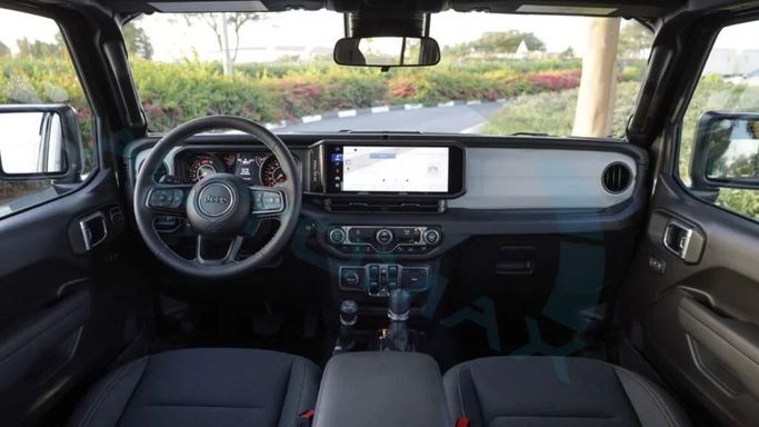 New Jeep Wrangler IV (JL) Facelift, 2.0 l, 2025 in Dubai by Auto Max Group, Silver color. GCC Specs | AUTO.AE