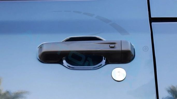 New Jeep Wrangler IV (JL) Facelift, 2.0 l, 2025 in Dubai by Auto Max Group, Light Blue color. GCC Specs | AUTO.AE
