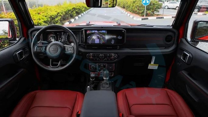 New Jeep Wrangler IV (JL) Facelift, 6.4 l, 2024 in Dubai by Auto Max Group, Red color. GCC Specs | AUTO.AE